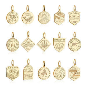 Custom Logo Design Chain Earring Bracelet Necklace Metal Cool Charm Pendant For Jewelry